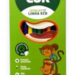LAPIS DE COR 12 CORES SEXT FLEX ECOLOGICO LEO & LEO