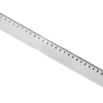 RÉGUA DE ACRÍLICO 30 CM CRISTAL - ACRINIL