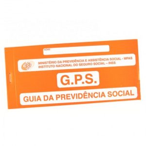 Guia da Previdência Social G.P.S - TAMOIO