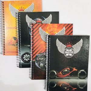 CADERNO UNIVERSITÁRIO CD 1M 96F X-MOTO - MÁXIMA