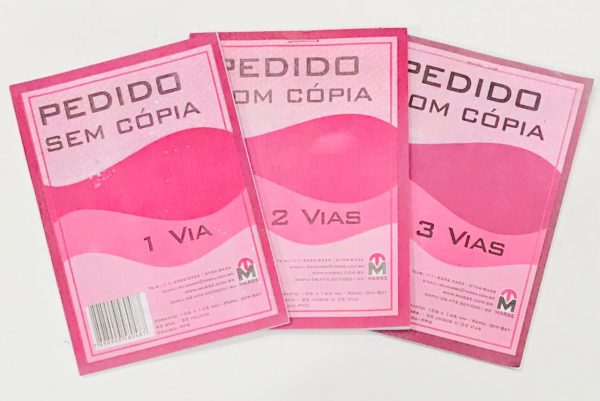 PEDIDO PEQUENO (1, 2 OU 3 VIAS) - MARSE