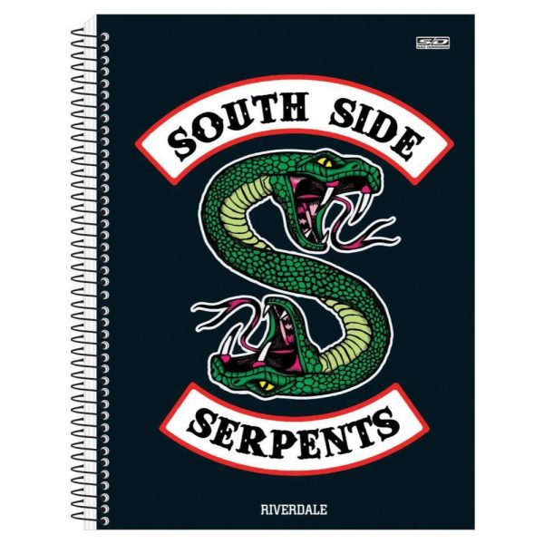 CADERNO UNIVERSITÁRIO 10M CD 200F RIVERDALE- SÃO DOMINGOS