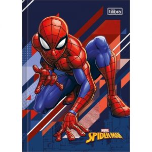 CADERNO BROCHURA CD 80FLS 1/4 SPIDER MAN - TILIBRA