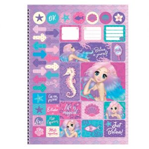 CADERNO UNIVERSITÁRIO 10M CD 200FLS LOLY - SÃO DOMINGOS