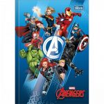 CADERNO BROCHURA CD 80FLS 1/4 TOP AVENGERS - TILIBRA