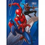 CADERNO BROCHURA CD 80FLS 1/4 SPIDER MAN - TILIBRA