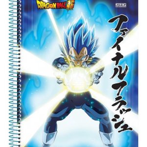 CADERNO UNIVERSITÁRIO CD 1M 96F DRAGON BALL - SÃO DOMINGOS