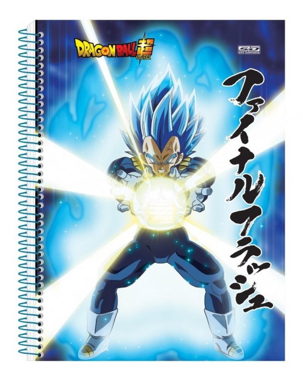 CADERNO UNIVERSITÁRIO CD 1M 96F DRAGON BALL - SÃO DOMINGOS