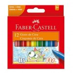 Giz de cera 12 cores - Faber Castell