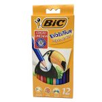 LAPIS DE COR BIC EVOLUTION 12 CORES