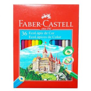 Lápis De Cor 36 Cores Ecolápis - Faber Castell