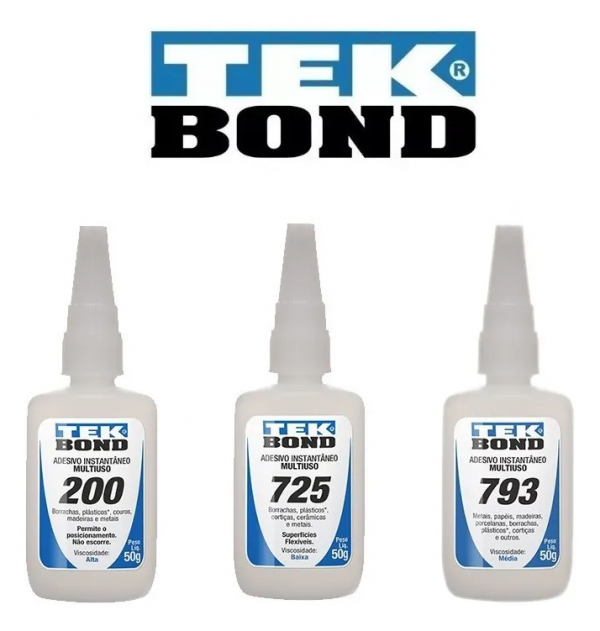 COLA INSTANTÂNEA 20G Nº 200, 793, 725 - TEK BOND