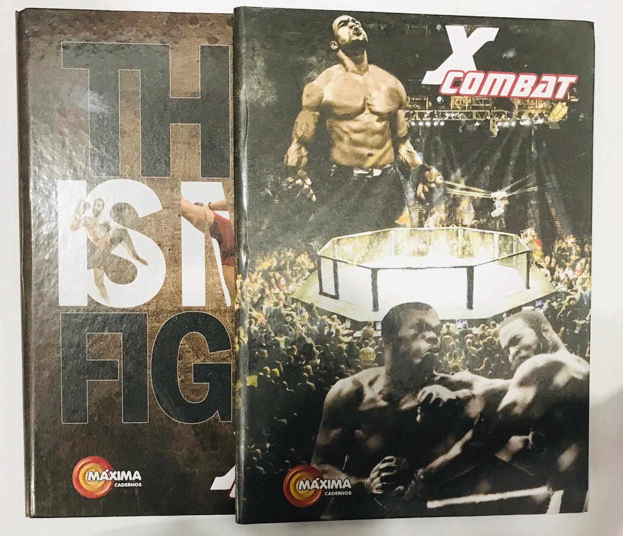 CADERNO BROCHURÃO CD COSTURADO 96FLS X COMBAT - MÁXIMA CADERNO BROCHURÃO CD COSTURADO 96FLS X COMBAT - MÁXIMA