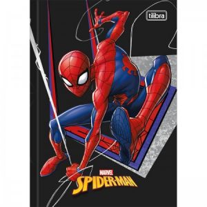 CADERNO BROCHURA CD 80FLS 1/4 SPIDER MAN - TILIBRA