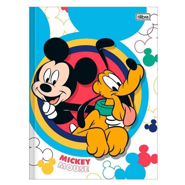 CADERNO BROCHURA CD 48FLS 1/4 TOP MICKEY - TILIBRA