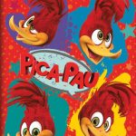 CADERNO BROCHURÃO CD COSTURADO 96FLS PICA PAU - FORONI
