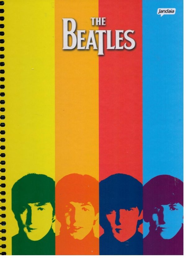 CADERNO UNIVERSITÁRIO 1M CD 96FLS THE BEATLES - JANDAIA