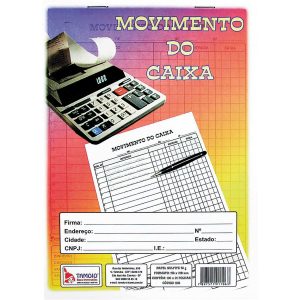 MOVIMENTO DO CAIXA 100 FLS. - TAMOIO