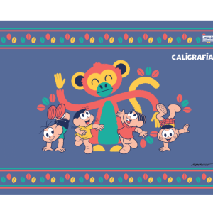 CADERNO DE CARTOGRAFIA E DESENHO BROCHURA CD 48FLS 20X27,5CM TURMA DA MÔNICA - SÃO DOMINGOS