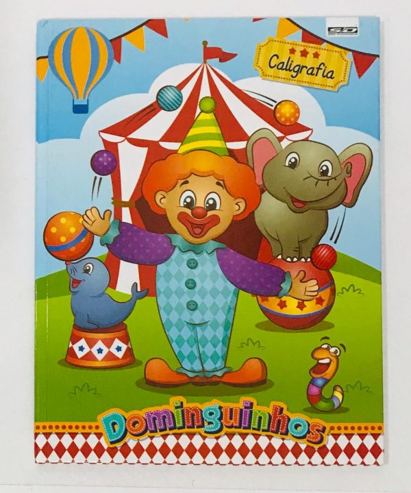 CADERNO CALIGRAFIA BROCHURA CD 40FLS 19X24.8CM DOMINGUINHOS - SÃO DOMINGOS