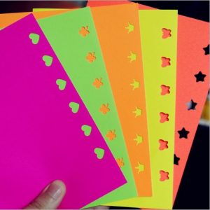 PAPEL NEON 180G/A4 20 FOLHAS - OFF PAPER