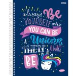 CADERNO UNIVERSITÁRIO CD 10M 200F KBOM FEMININO - SÃO DOMINGOS